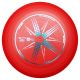 UltiPro Penta Star Červené Frisbee