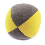 Žonglovací míček 4 panel Žluto sivý